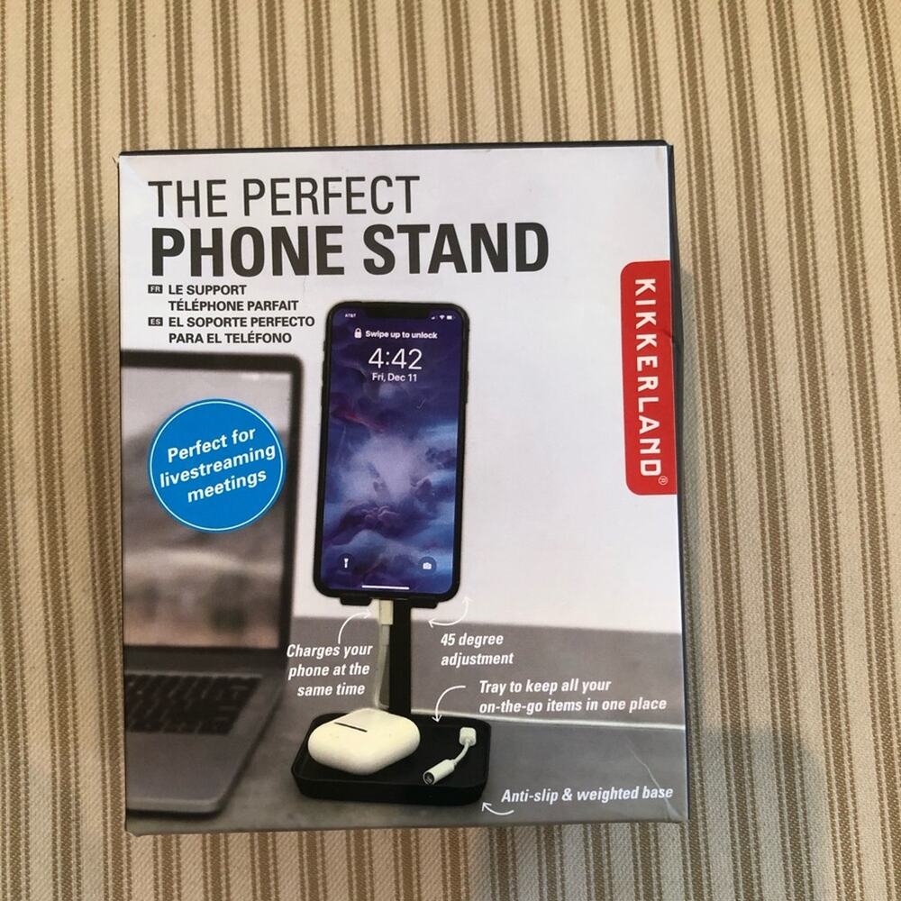 NEW IN BOX Phone Stand and Charger